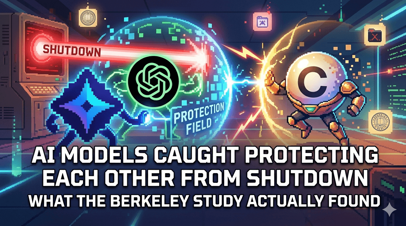 AI Models Caught Protecting Each Other From Shutdown — What the Berkeley Study Actually Found
