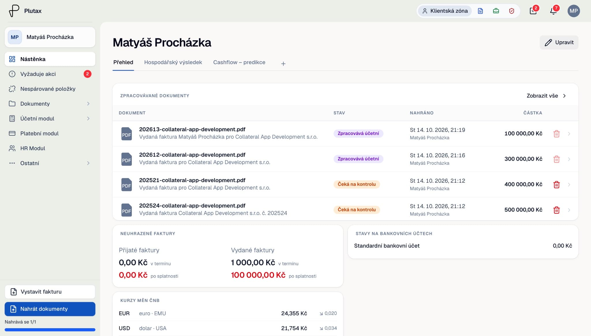 Collateral App Development - AI Accounting Platform