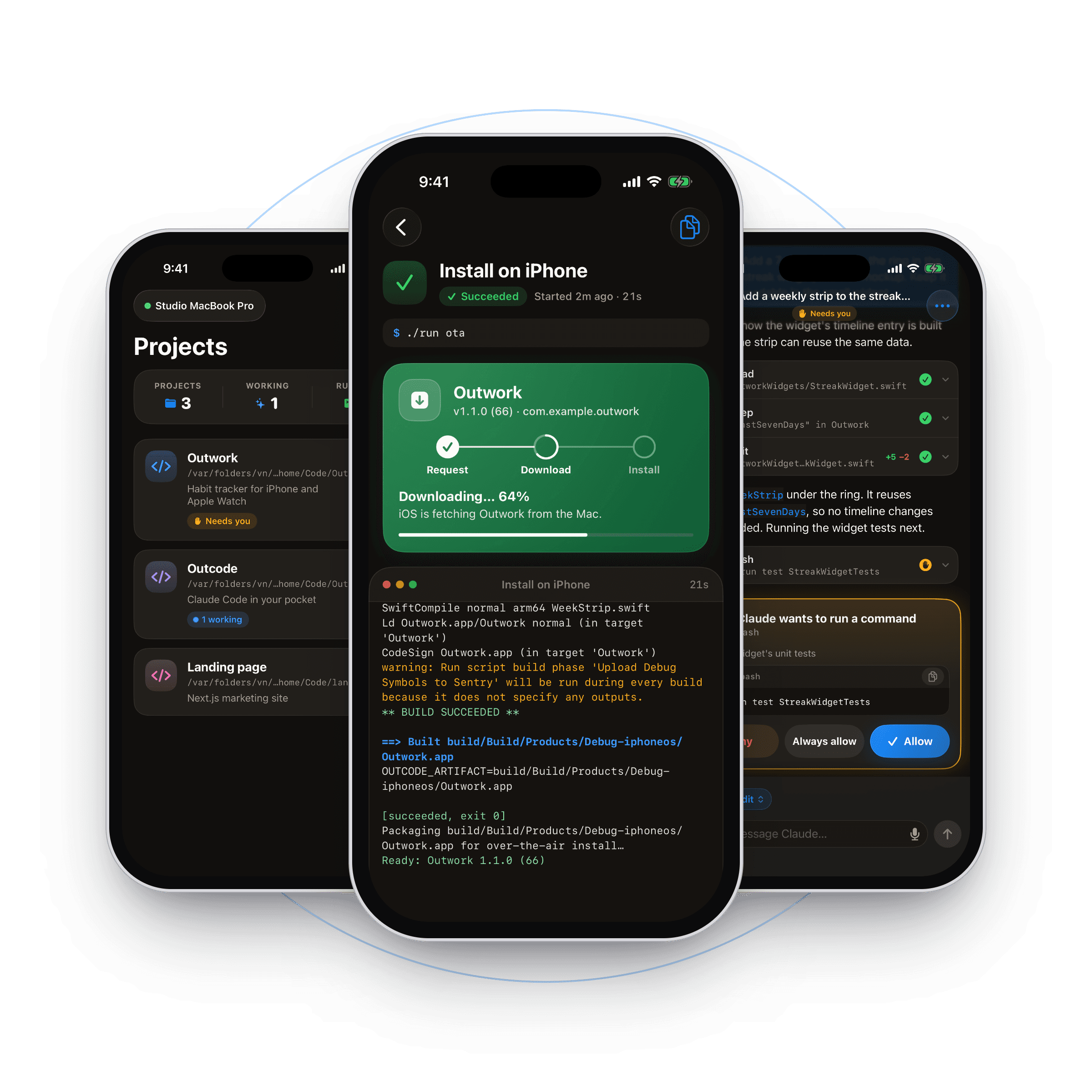 Outcode - Build on Mac, Install Anywhere